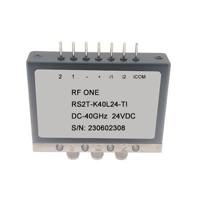 SPDT Switch, Terminated, Latching, DC to 40 GHz, 2.92mm, TTL, Indicators