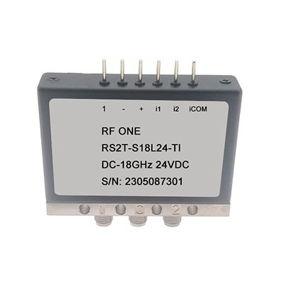 SPDT Switch, Terminated, Failsafe, DC to 18 GHz, SMA, TTL, Indicators