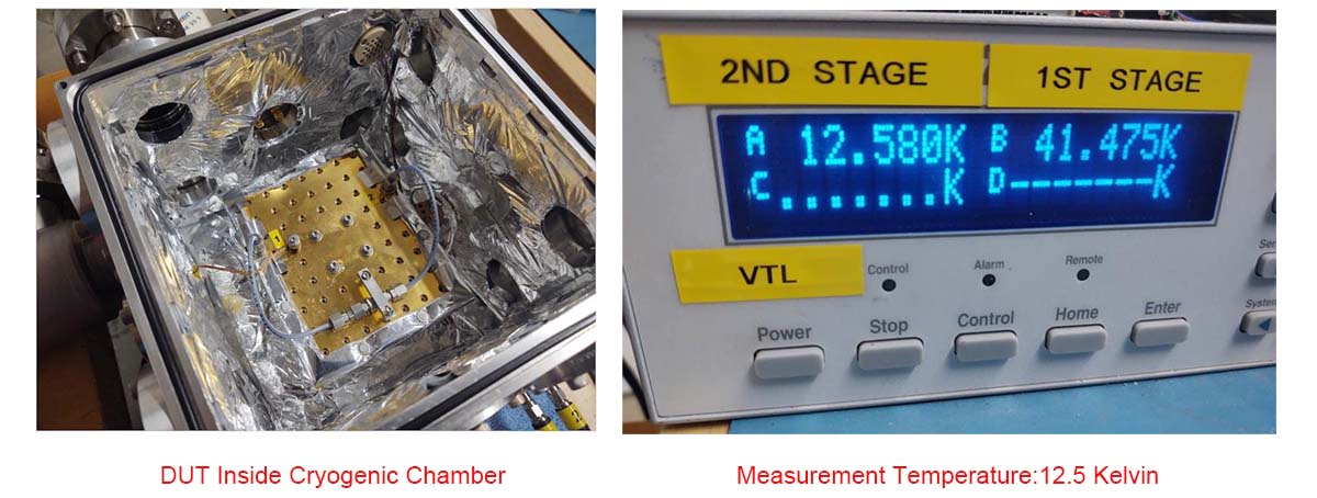 rf one attenuator tested at cryogenic temperature