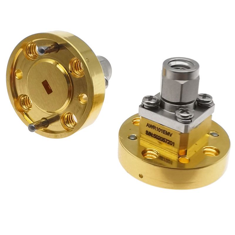 TVAC safe Waveguide to coaxial-Adapters