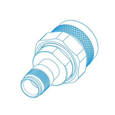 N Male to NEX10 Female Low PIM Adapter