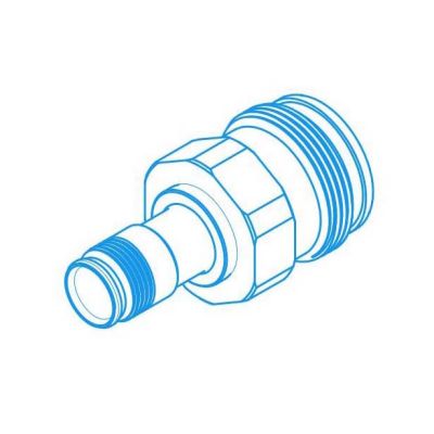 4.3-10 Female to NEX10 Female Low PIM Adapter