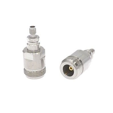 SSMA Female to N Female Adapter 18 GHz VSWR 1.15