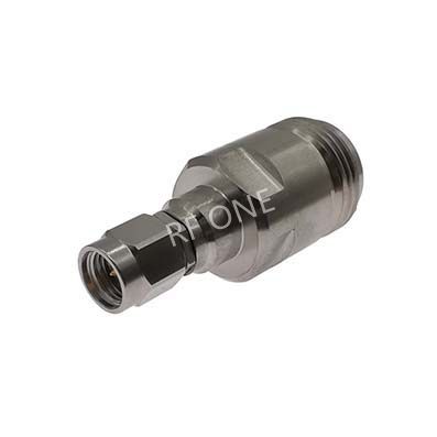 2.92mm Male to N Female Adapter 18 GHz VSWR 1.15