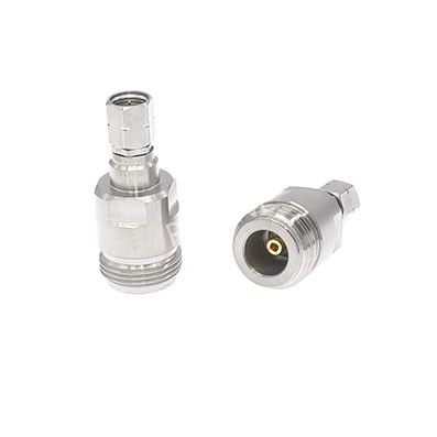 2.4mm Male to N Female Adapter 18 GHz VSWR 1.15