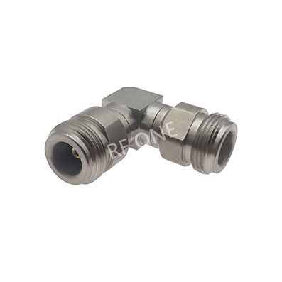 N Female to N Female Right Angle Adapter 18 GHz VSWR 1.2