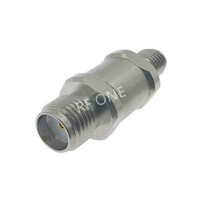 SSMA Female to SMA Female Adapter 18 GHz VSWR 1.15