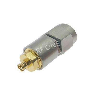 Mini SMP Female to SMA Male Adapter 18 GHz VSWR 1.2
