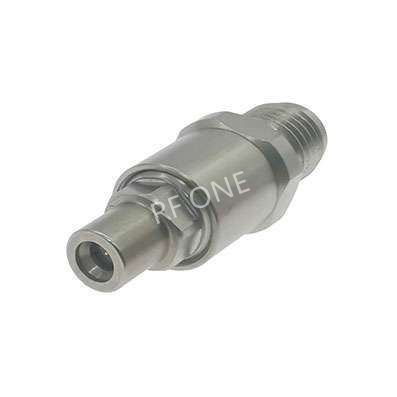 Mini SMP Male to SMA Female Adapter 18 GHz VSWR 1.2