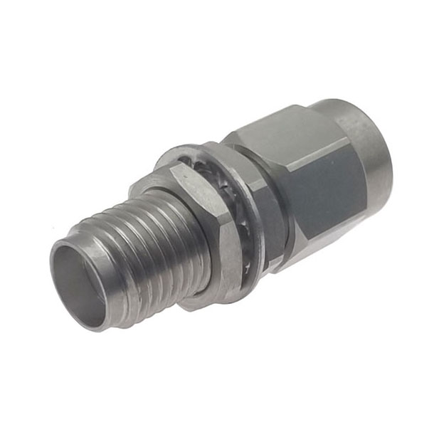 SMA Female to SMA Male Bulkhead Adapter 27 GHz VSWR 1.15