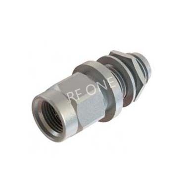 2.92mm Female to 2.92mm Male Bulkhead Adapter 40 GHz VSWR 1.15