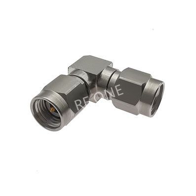 2.92mm Male to 2.92mm Male Right Angle Adapter 40 GHz VSWR 1.25