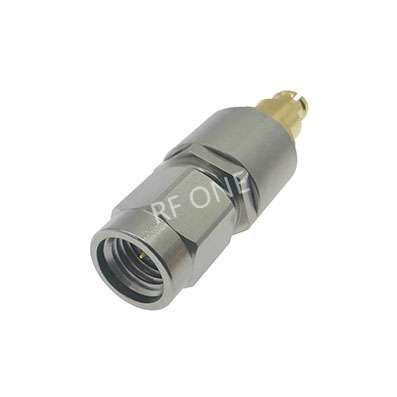 SMP Female to SSMA Male Adapter 40 GHz VSWR 1.3