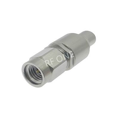 Mini SMP Male to SSMA Male Adapter 40 GHz VSWR 1.25