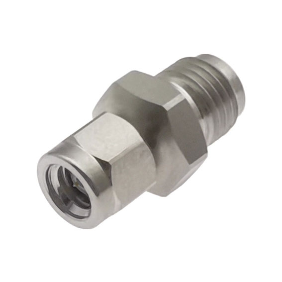 1.0mm Male to 2.92mm Female Adapter 40 GHz VSWR 1.15