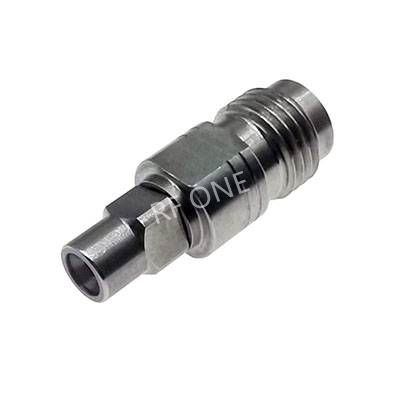 Mini SMP Male to 1.85mm Female Adapter 67 GHz VSWR 1.45