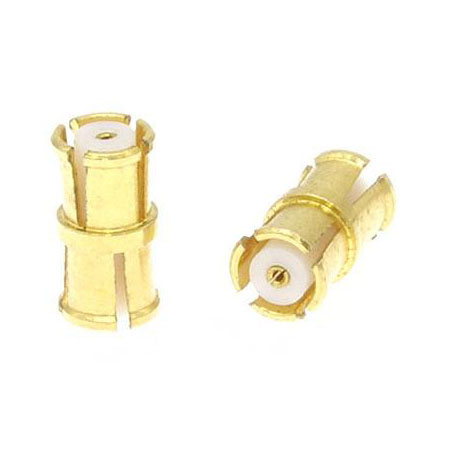 SMP Female to Female Adapter, 6.3mm, 40GHz, VSWR 1.25