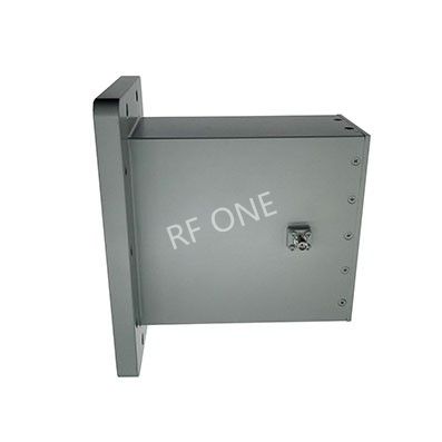 WR770 to SMA Female Waveguide to Coax Adapter, 0.96-1.46 GHz, Right Angle, UDR12 Flange