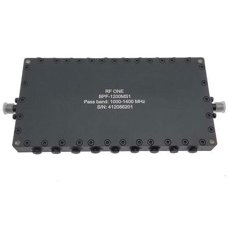 1000-1400 MHz SMA Female Band Pass Filter
