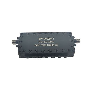 2000-4000 MHz SMA Female Band Pass Filter