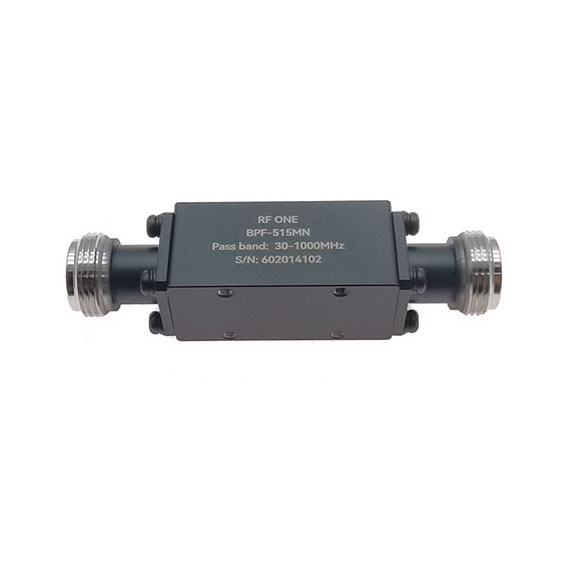 30-1000 MHz N Female Band Pass Filter