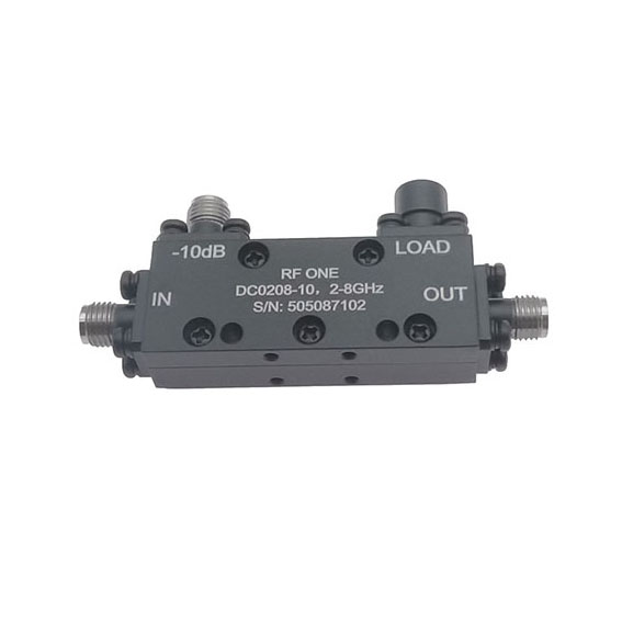 10 dB SMA Directional Coupler 2-8 GHz