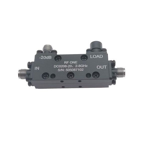 20 dB SMA Directional Coupler 2-8 GHz
