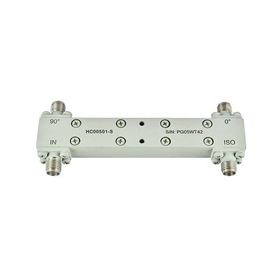 3 dB SMA 90 Degree Hybrid Coupler 0.5-1 GHz