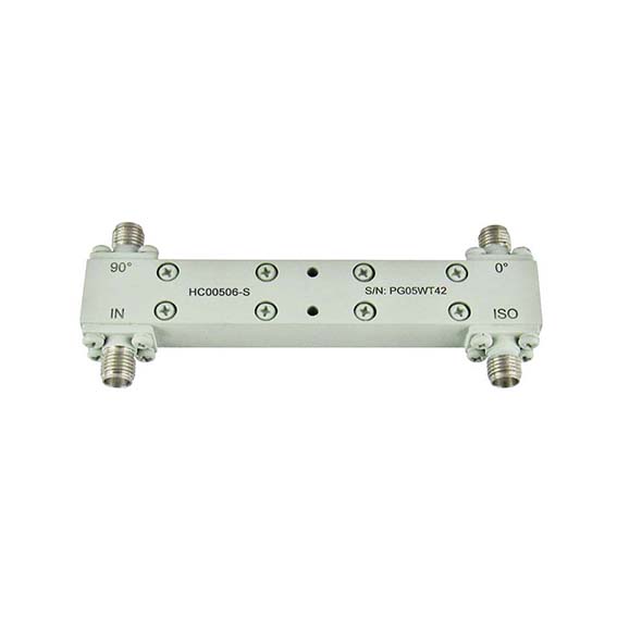 3 dB SMA 90 Degree Hybrid Coupler 0.5-6 GHz