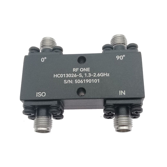 3 dB SMA 90 Degree Hybrid Coupler 1.3-2.6 GHz