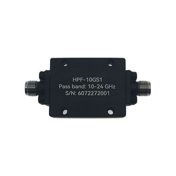 10-24 GHz SMA Female High Pass Filter