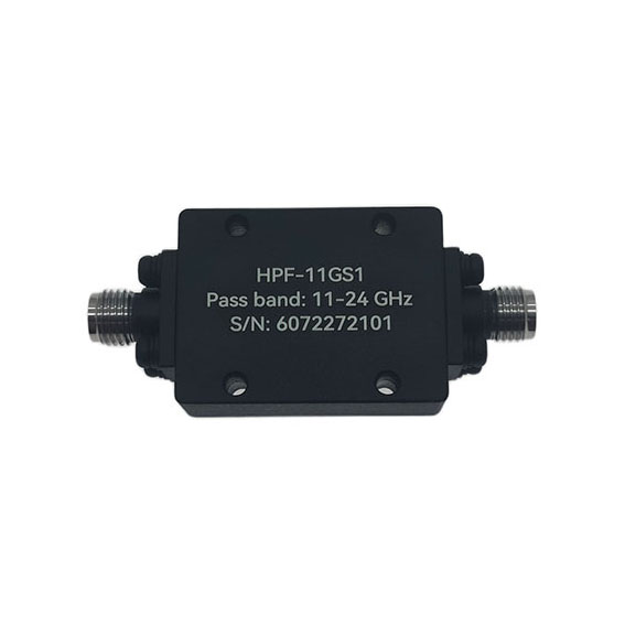 11-24 GHz SMA Female High Pass Filter