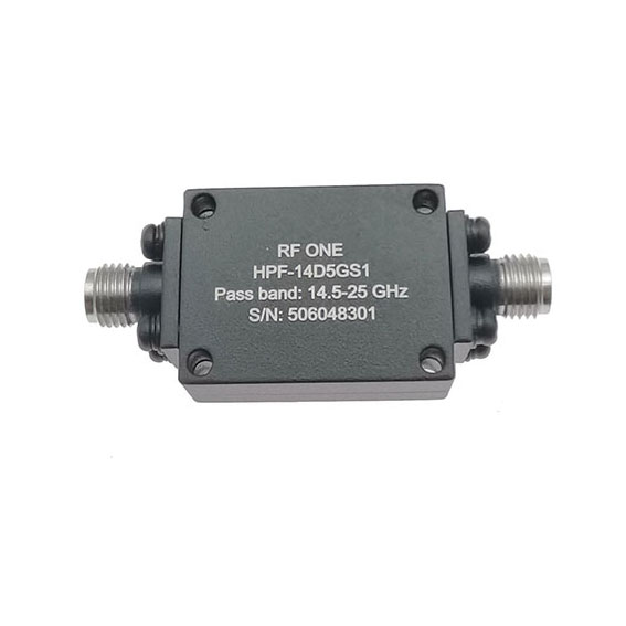 14.5-25 GHz SMA Female High Pass Filter