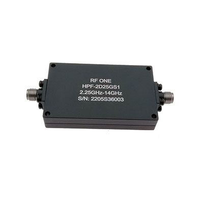 2.25-14 GHz SMA Female High Pass Filter