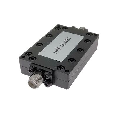 3-18 GHz SMA Female High Pass Filter