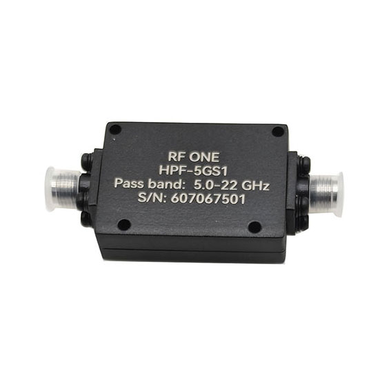 5-22 GHz SMA Female High Pass Filter