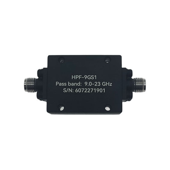 9-23 GHz SMA Female High Pass Filter
