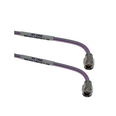 26.5 GHz SMA Tight Bend Triple-shielding Flexible Cable Assembly
