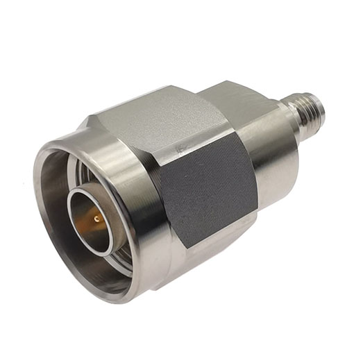 N Male to SMA Female Straight Adapter, 18GHz, VSWR 1.2