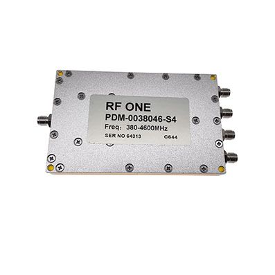4 Way SMA Power Divider 0.38-4.6 GHz
