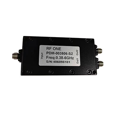 2 Way SMA Power Divider 0.38-6 GHz
