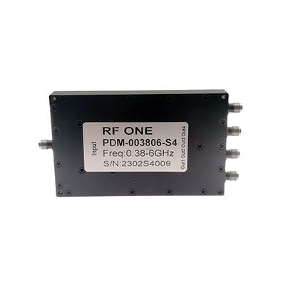 4 Way SMA Power Divider 0.38-6 GHz