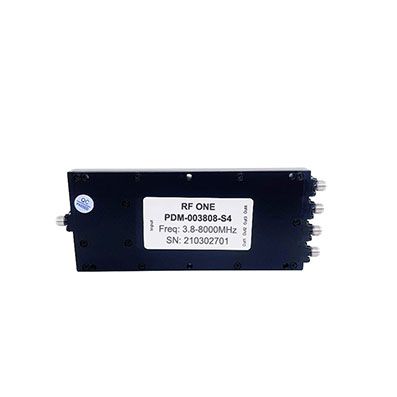 4 Way SMA Power Divider 0.38-8 GHz