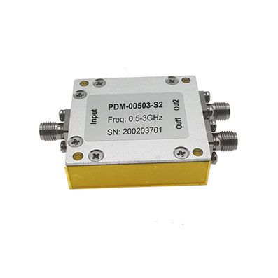 2 Way SMA Power Divider 0.5-3 GHz