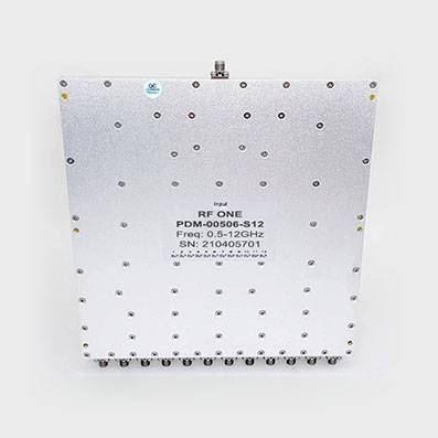 12 Way SMA Power Divider 0.5-6 GHz