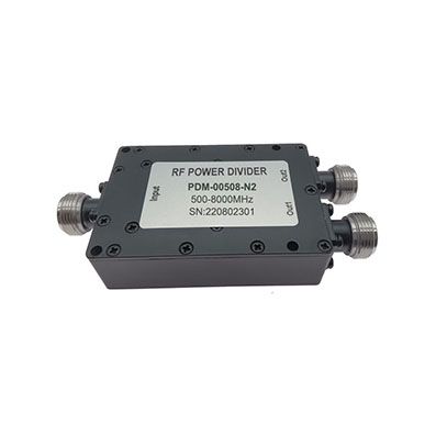 2 Way N Power Divider 0.5-8 GHz