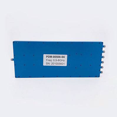 6 Way SMA Power Divider 0.5-8 GHz