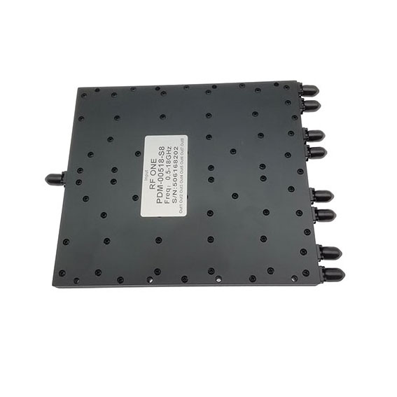 8 Way SMA Power Divider 0.5-18 GHz
