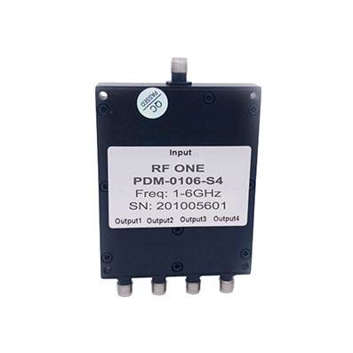 4 Way SMA Power Divider 1-6 GHz