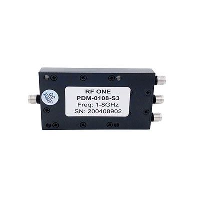 3 Way SMA Power Divider 1-8 GHz